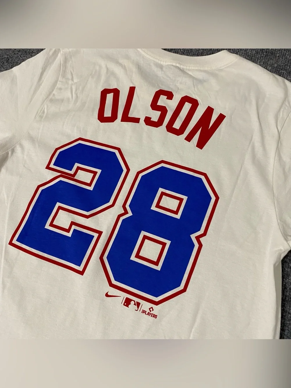 Nike Matt Olson Atlanta Braves City Connect Shirt Men’s Medium Shirt NWT